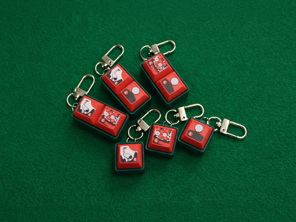 화투 키캡 클리커&nbsp;키링