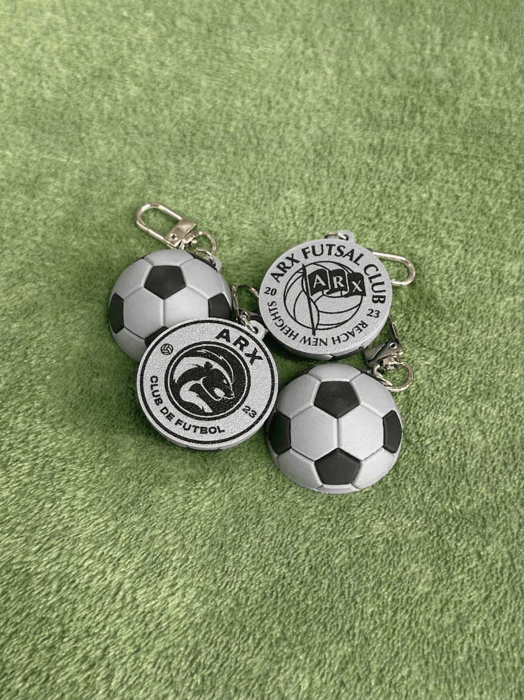 아르스풋볼&풋살클럽 하프 축구공 팀 로고&nbsp;키링