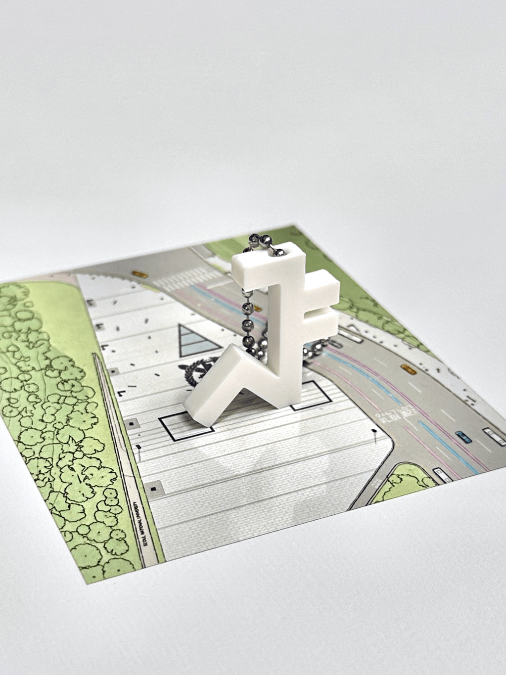 서울대학교 만우절정문 조형물&nbsp;키링